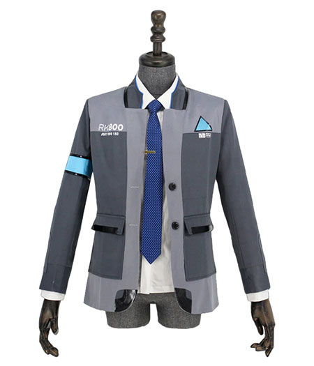 Detroit : Become Human Manteau Connor RK800 Agent Costume Cosplay Acheter